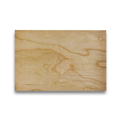 Jenny Holzer / Protect Me From What I Want Wooden Postcard