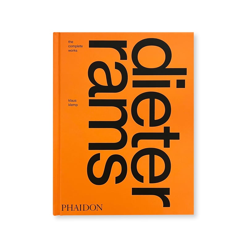 ディーター・ラムス デザイン作品集　dieter rams DIETER RAMS: AS LITTLE DESIGN AS POSSIBLE by Dieter Rams