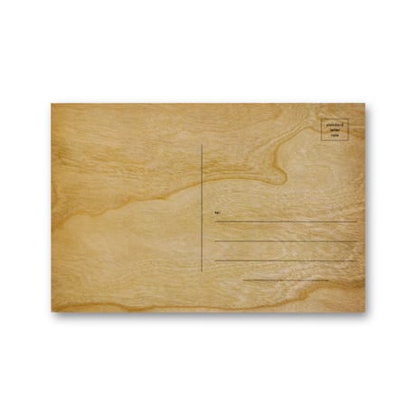 Jenny Holzer / Wooden Postcard