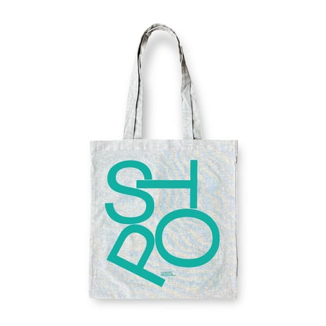 [POST/SPOT/STOP] Tote Bag designed by Experimental Jetset Reprint Edition / Green (Cotton)
