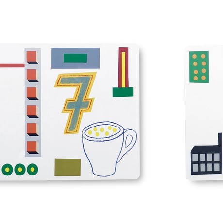 Nathalie Du Pasquier / How Many (cardboard book)