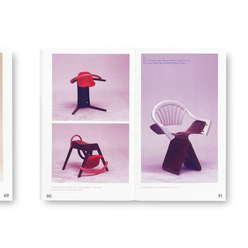 Martino Gamper / 100 Chairs in 100 Days and its