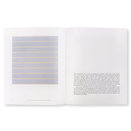 Agnes Martin / Painting, Writings, Remembrances
