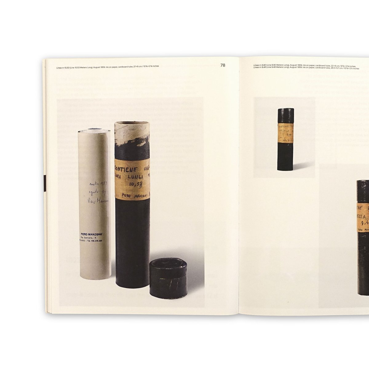 【美品】MANZONI: AZIMUT マンゾーニ 作品集【希少本】 Piero Manzoni / An Artist's Life | POST