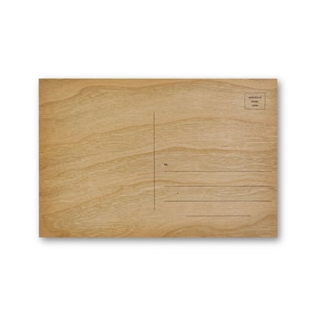 Jenny Holzer / Money Creates Taste Wooden Postcard