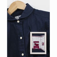 9.久村卓 <PLUS_S&nd_dark blue denim shirt>