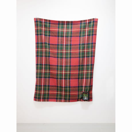 14.久村卓 <PLUS_RALPH LAUREN_tartan check blancket>
