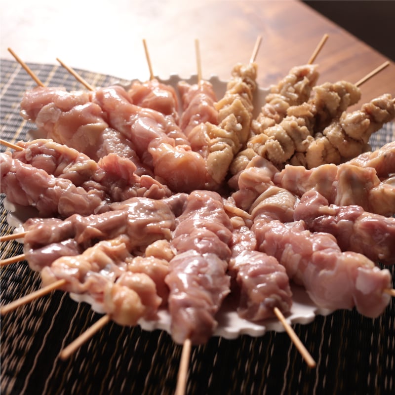 地鶏 naga01x飛騨地鶏焼き鳥10本 冷凍 syn | 飛騨市ファンクラブ会員
