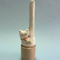 手長ねこ　左手