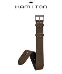 ハミルトン純正バンド ベルト品番　H600785106 バネ棒と工具付き HAMILTON ハミルトン純正 ステンレススチール 22mm ベルトバンド