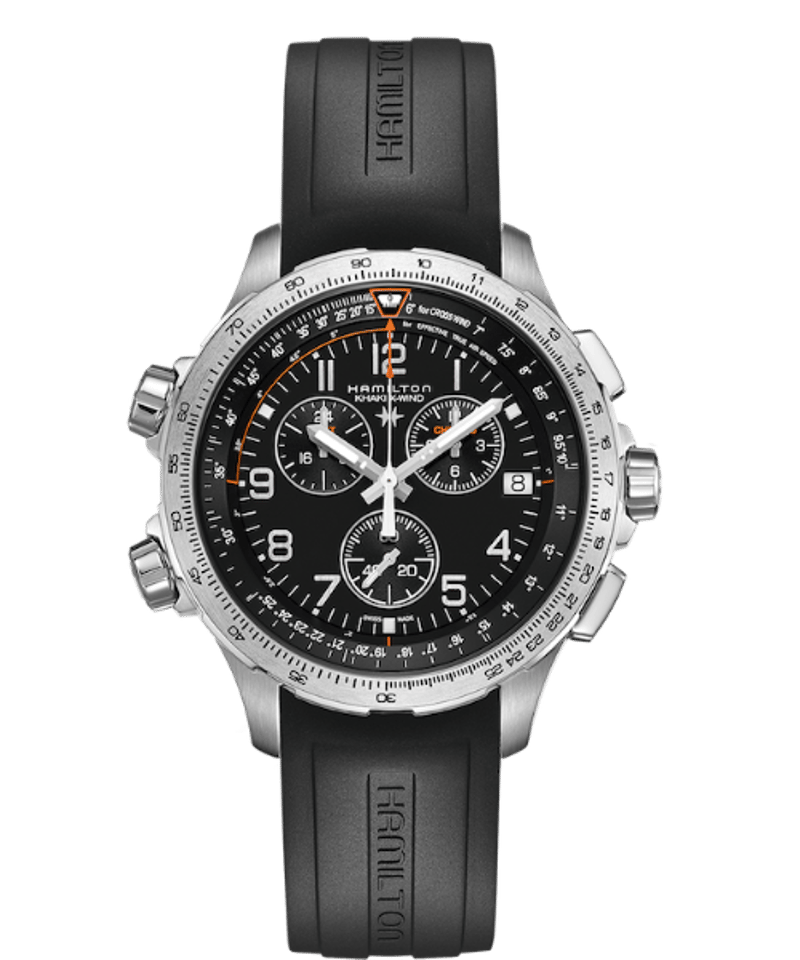国内正規品ハミルトン カーキ・X-WIND GMT クオーツクロノ 国内正規品ハミルトン カーキ・X-WIND GMT クオーツクロノ