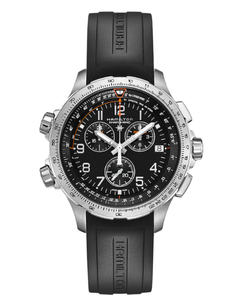 国内正規品ハミルトン カーキ・X-WIND GMT クオーツクロノ 国内正規品ハミルトン カーキ・X-WIND GMT クオーツクロノ