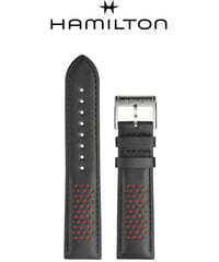 国内正規品ハミルトン　クロノマチック50オートクロノ　世界限定1972本　H51616731 純正ベルト