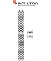 国内正規品ハミルトン　レイルロード　オートクロノ　ブレス　H40656181　H40656131 　純正ベルト