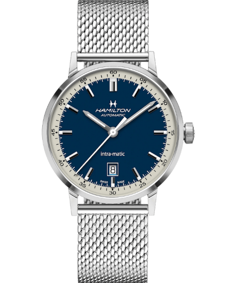 ハミルトン イントラマティック38用SSブレス H695384103 国内正規品ハミルトン イントラマティック用ミラネーゼブレス 純正