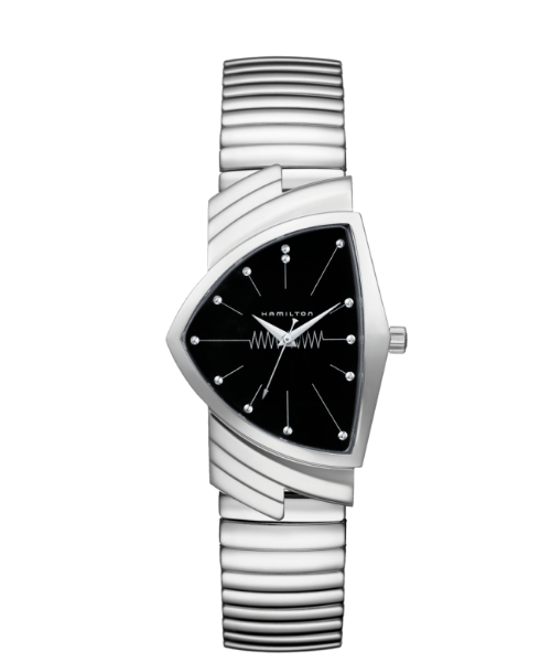 【美品】Hamilton(ハミルトン)H242111ベンチュラ 新品蛇腹ベルト 楽天市場】ハミルトン HAMILTON ベンチュラ 腕時計 ステンレス