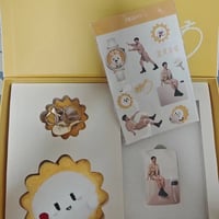 OPPO Pad 4 Pro孫穎莎限定グッズ ひまわり収納バッグ・アクリルストラップ・限定トレカ・シール・キーホルダー（タブレット除く）