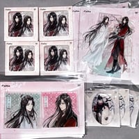 天官賜福 扶花 缶バッジ アクリルスタンド コースター ポストカード 公式グッズ
