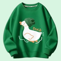 【キッズ服】男の子スウェット秋薄手長袖トレーナー
