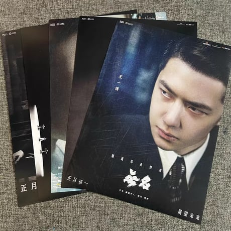 王一博（ワン・イーボー）王一博長空之王無名映画ポスター券グッズ