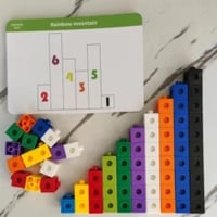 幼児向けモンテッソーリ数感パズルブロックおもちゃ100ピース知育教材