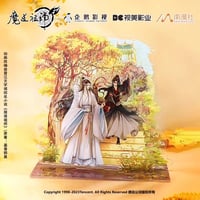 南漫社公式 魔道祖師 歳載四景 秋 立牌 缶バッジ 色紙セット