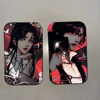 天官?福 栗汀 ファンメイド 反射スクエア缶バッジセット