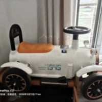 ベッドキッズ子供用電動乗用玩具 小型電動機関車 早教音楽再生機能付き