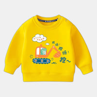 【キッズ服】男の子トレーナー長袖2026新作子供春秋車柄トップス