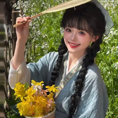 逐玉 田曦薇樊長玉風?妝漢服レンタル