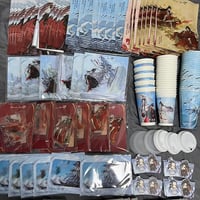 瑞幸魔道祖師コラボグッズ立牌缶バッジ光?カード紙袋カップスリーブセット
