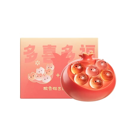 故宮猫吉果オブジェ卓上置物ギフト