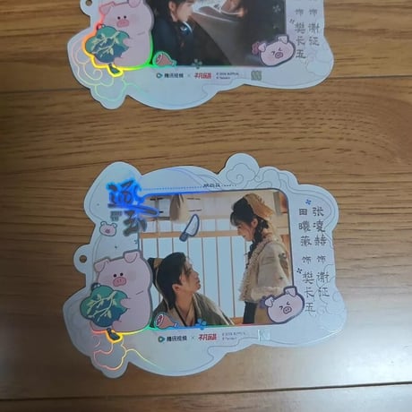 逐玉 明信片 張凌赫 田曦薇
