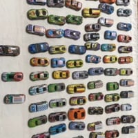子供用ミニカーおもちゃ消防車救急車環衛車タンク車など125種類セット販売