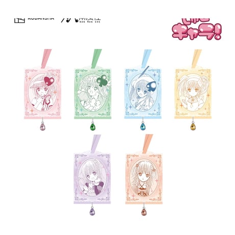 しゅごキャラ缶バッジブラインドキーホルダーチェキ風