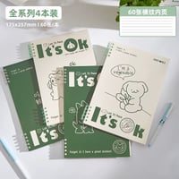 A5リングノート横罫可愛い厚手学生用