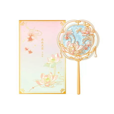 出水芙蓉ミラー折りたたみ携帯用ギフト