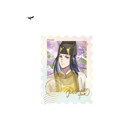アニメ魏無羡藍忘機春花宴アクスタ切手風