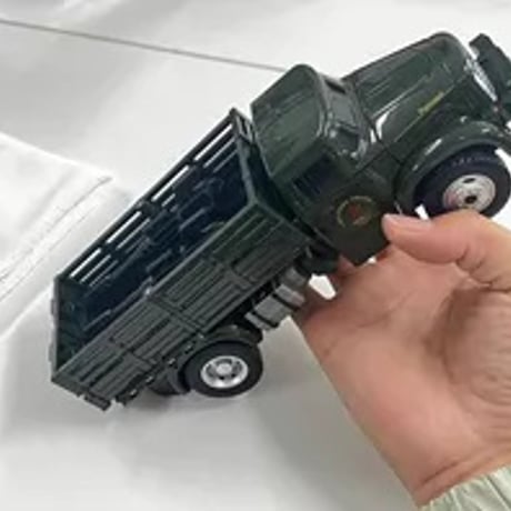 変形ロボット 軍用トラック 2WAYカー ブロックキッズおもちゃ 男の子向け