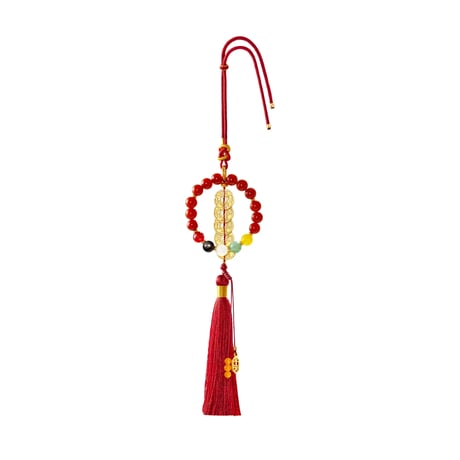 檀木車載キーホルダー父の日誕生日プレゼント男向け