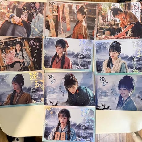 琢玉 逐玉 明信片 アクリル盲盒 5キャラセット