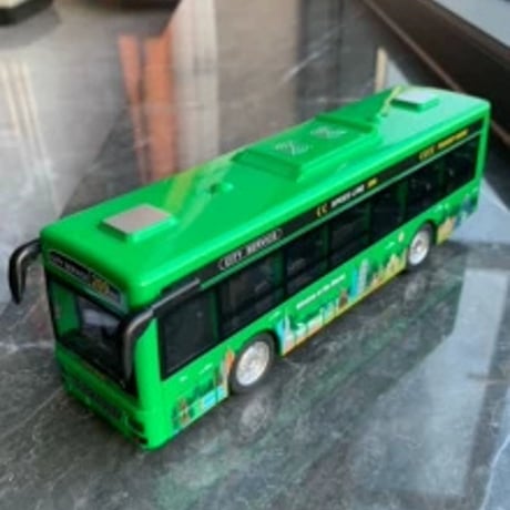 子供おもちゃ サウンドバスとゴミ収集車セット ブロック耐衝撃車両