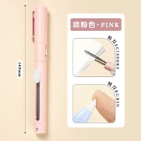 携帯用ミニ折りたたみペン型はさみカッター安全仕様