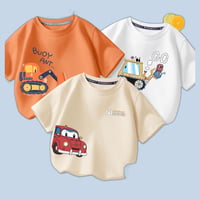 【キッズ服】子供用半袖Tシャツ夏純綿男の子トップス