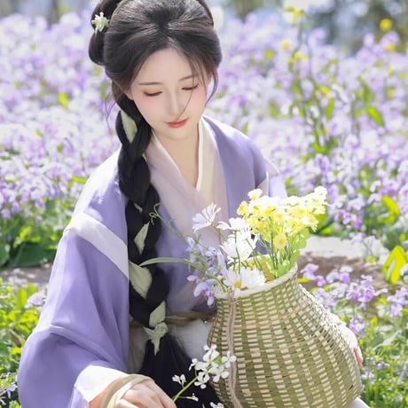 逐玉種田文女主風漢服三点セット