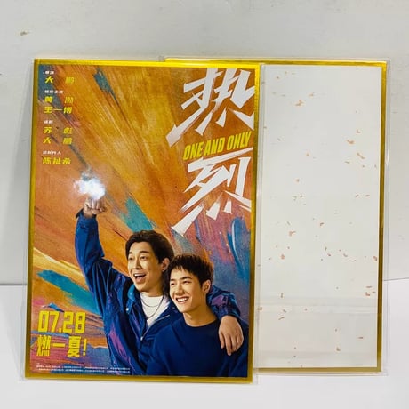 王一博（ワン・イーボー）映画熱烈公式グッズ炫彩祭チケット半券2枚セット