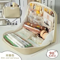 大容量筆箱女子向け帆布ペンポーチ多機能文具収納