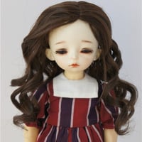 紅館Doll/Jusuns人形かつら高温糸643分娃用大波巻