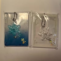 逐玉カカードセット2個 青白アクリル