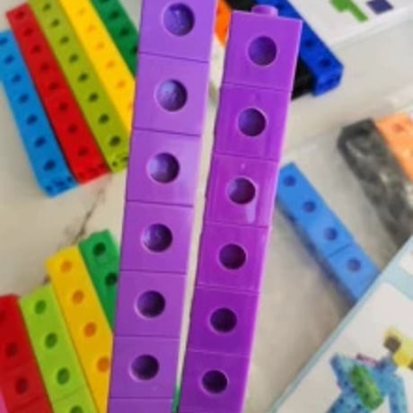 幼児向けモンテッソーリ数感パズルブロックおもちゃ100ピース知育教材